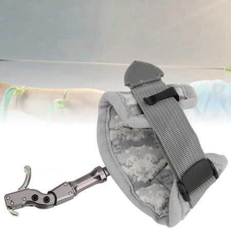 Vbest life Wrist Strap Bow Trigger,318 Hook Type Wrist Strap Archery Trigger Compound Outdoor Bow Shooting Assist Release Aid Accessory